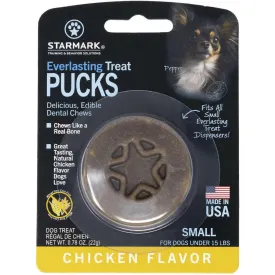 Starmark Everlasting Treat PUCKS Chicken Flavor Dental Dog Chews