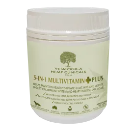 Vetalogica Hemp Clinicals 5-IN-1 Multivitamin Plus Supplements for Dogs 300g