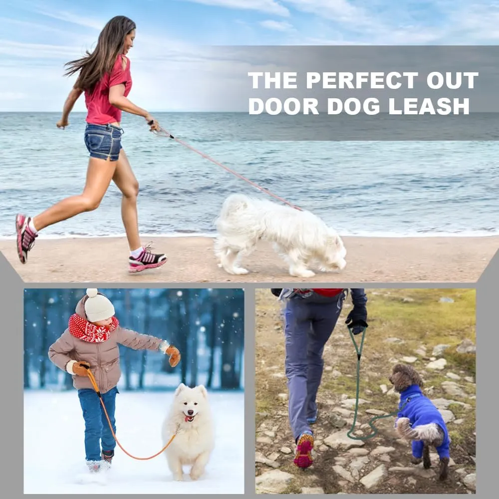 Waterproof Dog Leash, Long Outdoor Leash Great for Training, Yard, Play, Beach, Camping - Sturdy and Weatherproof, Durable for Dogs