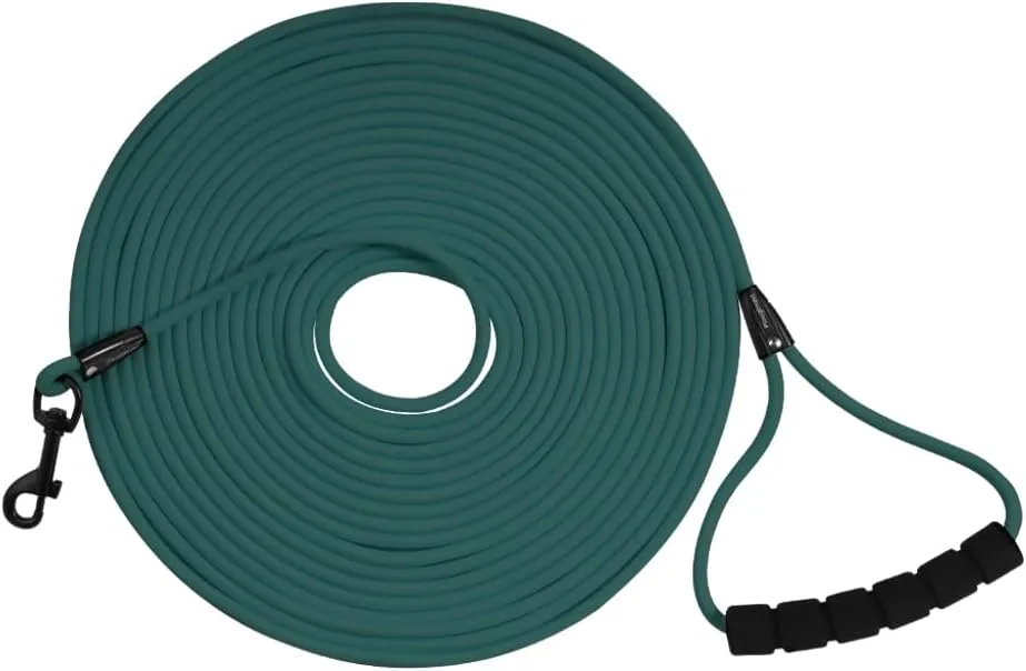 Waterproof Dog Leash, Long Outdoor Leash Great for Training, Yard, Play, Beach, Camping - Sturdy and Weatherproof, Durable for Dogs