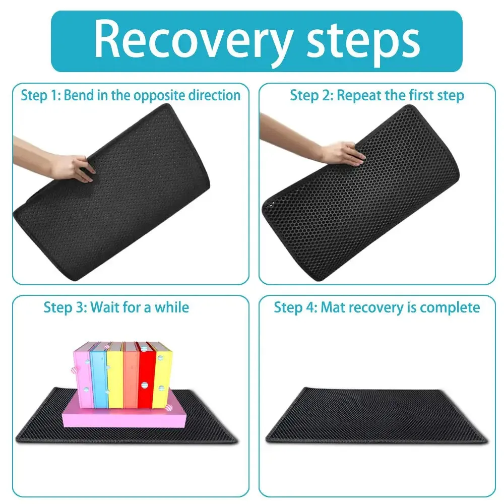Waterproof Double Layer Cat Litter Mat | Best Cat Litter Catcher Mat